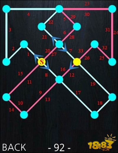 一笔画图片攻略大全之91-95(91.92.93.94.95)