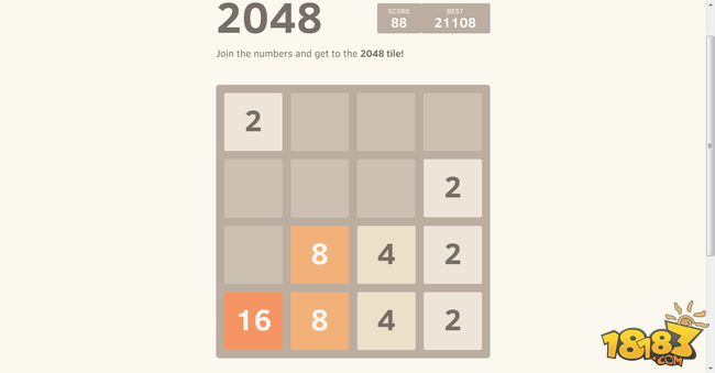 图3 2048怎么玩?2048玩法