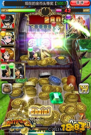 日本推币卡牌《金币传奇》越狱版内测