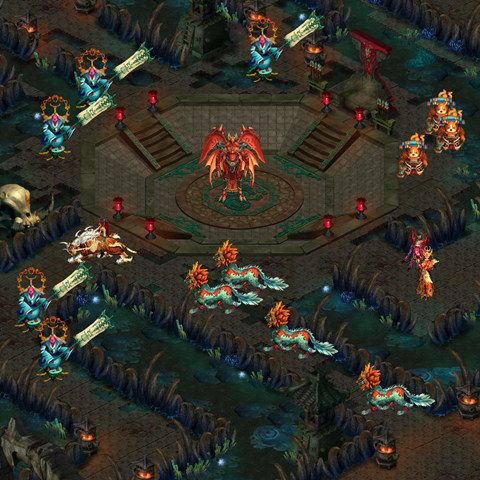 《忘仙》全新资料片恶魔城堡地图抢先曝光